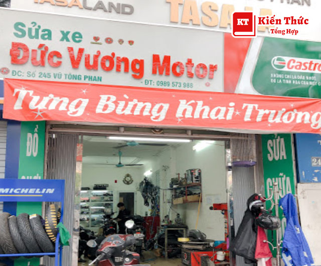 Tiệm sửa xe Đức Vương Motor