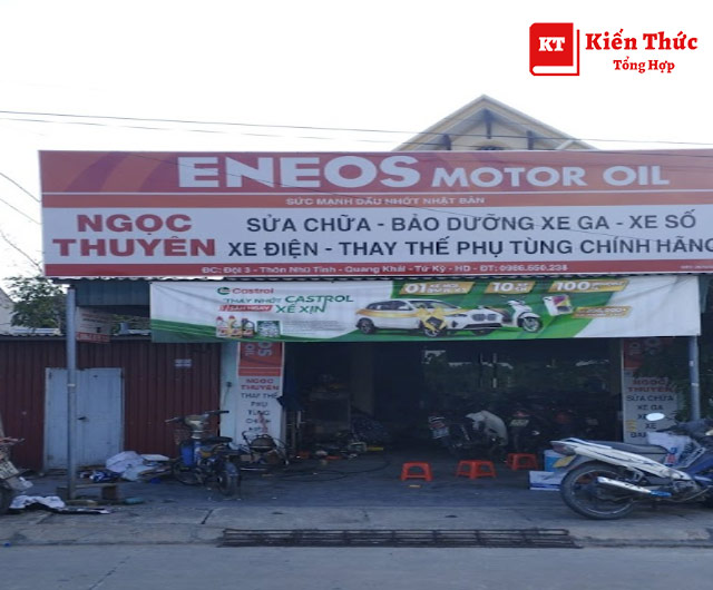 Tiệm sửa xe Ngọc Thuyên Hải Dương