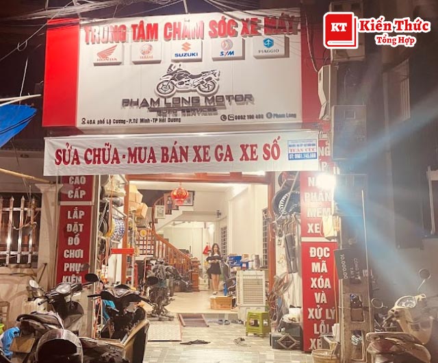 Sửa xe Phạm Long Motor Hải Dương