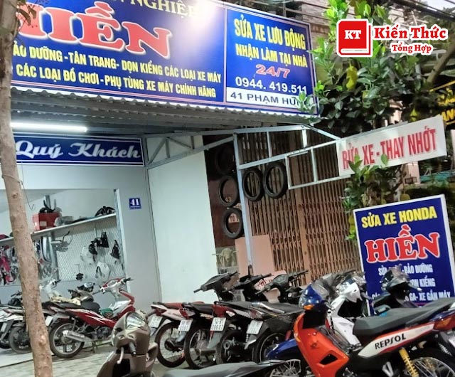 Tiệm sửa xe Hiền 