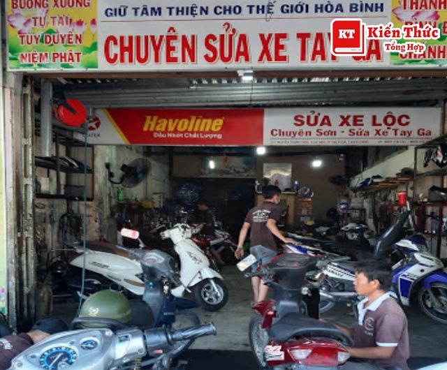 Tiệm sửa xe Lộc 