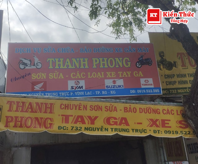 Tiệm sửa xe Thanh Phong