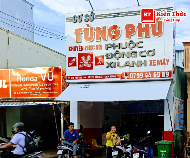 Tiệm sửa xe Tùng Phú 