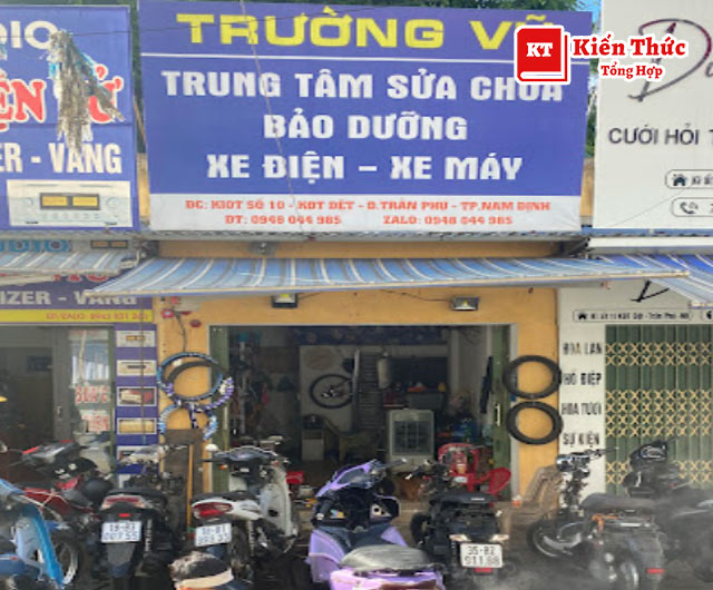 Sửa xe máy - xe điện Trường Vũ