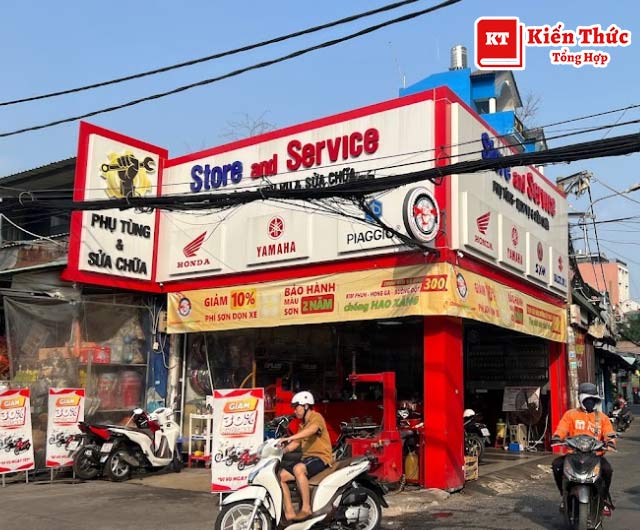 Sửa xe Store and Service
