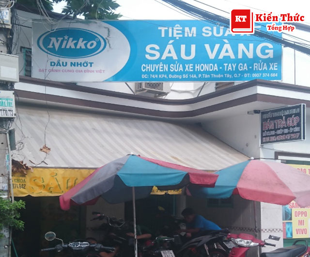 Sửa Xe Sáu Vàng Quận 7, giá tốt