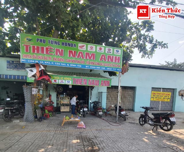 Tiệm Sửa Xe THIÊN NAM ANH giá tốt
