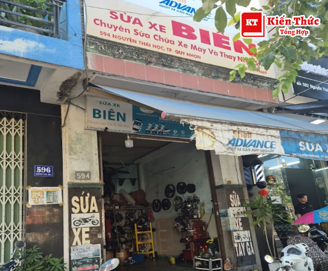 Tiệm sửa xe Biên 