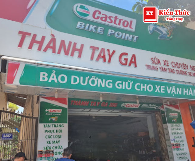 Tiệm sửa xe Thành tay ga