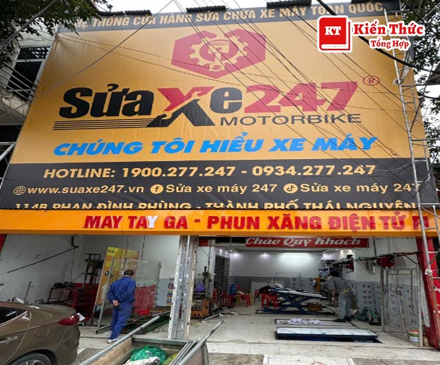 Sửa xe máy 247 Phan Đình Phùng