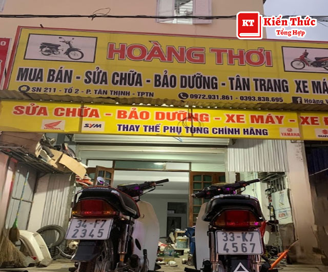 Sửa xe Hoàng Thơi 