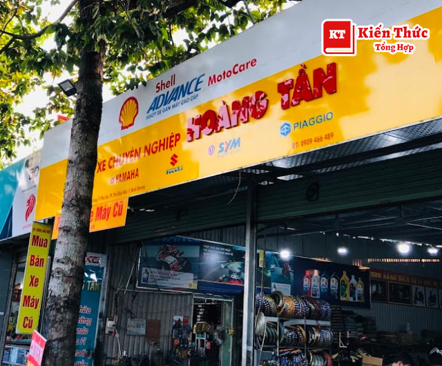 Sửa chữa xe máy Hoàng Tần 