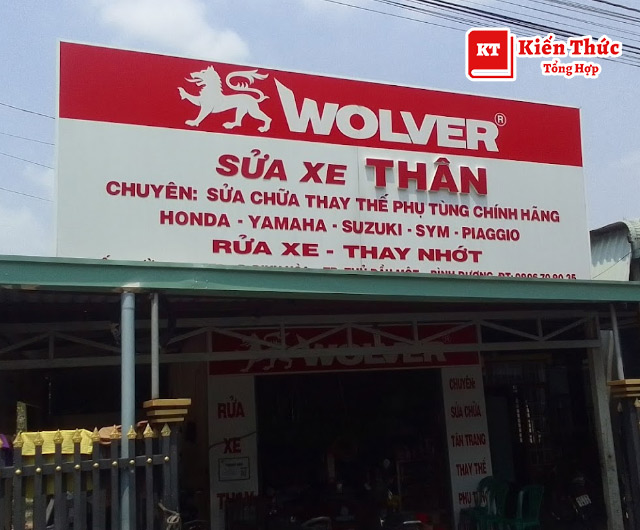 Sửa xe Thân 