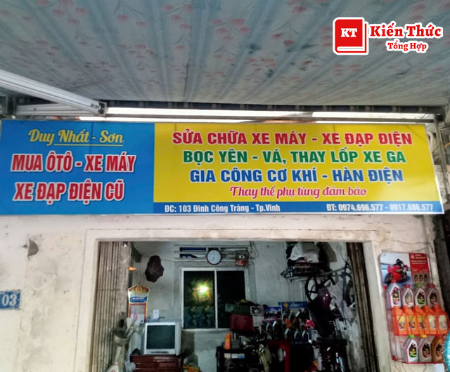 Tiệm sửa xe Duy Nhất