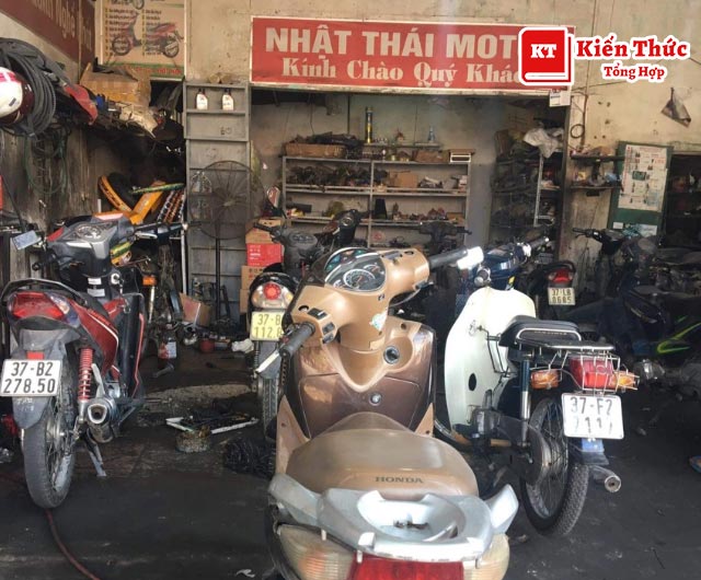 Tiệm sửa xe Nhật Thái 