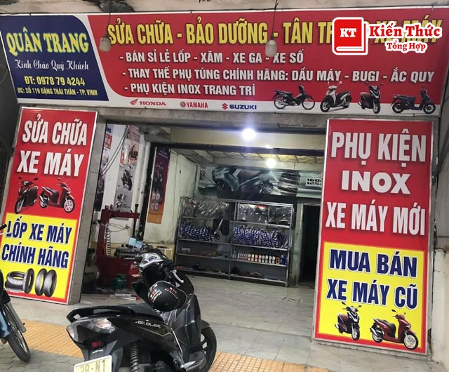 Sửa xe Quân Trang