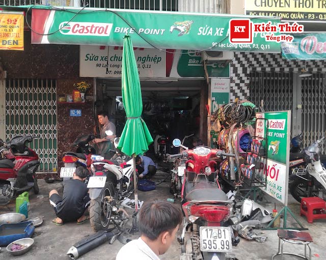 Tiệm sửa xe Phối