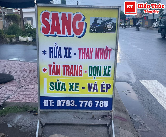 sửa xe máy Sang