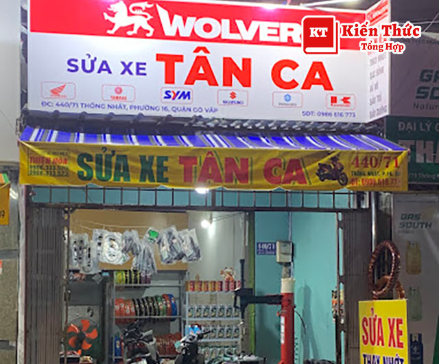 Sửa xe Tân Ca