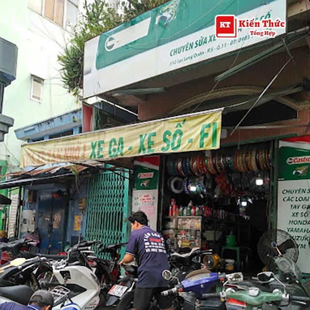 Tiệm sửa xe Tấn Nhờ