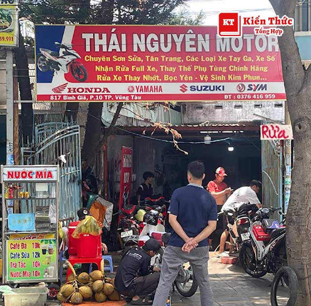 Sửa xe Thái Nguyên Motor