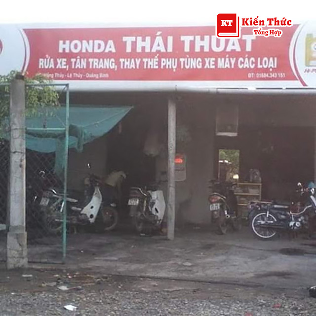 Tiệm sửa xe Thái Thuất