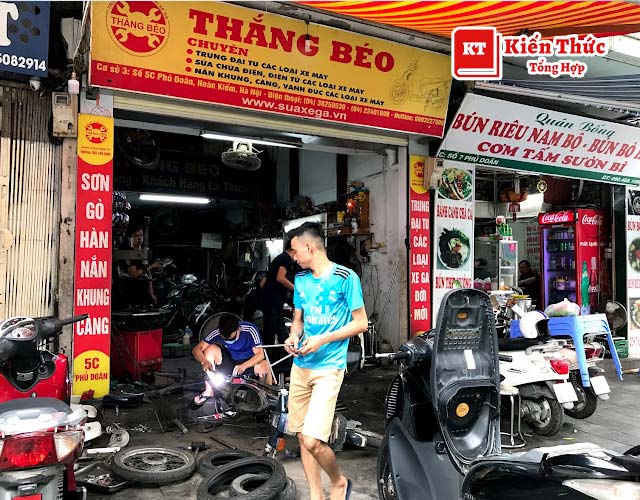 Sửa xe Thắng Béo 