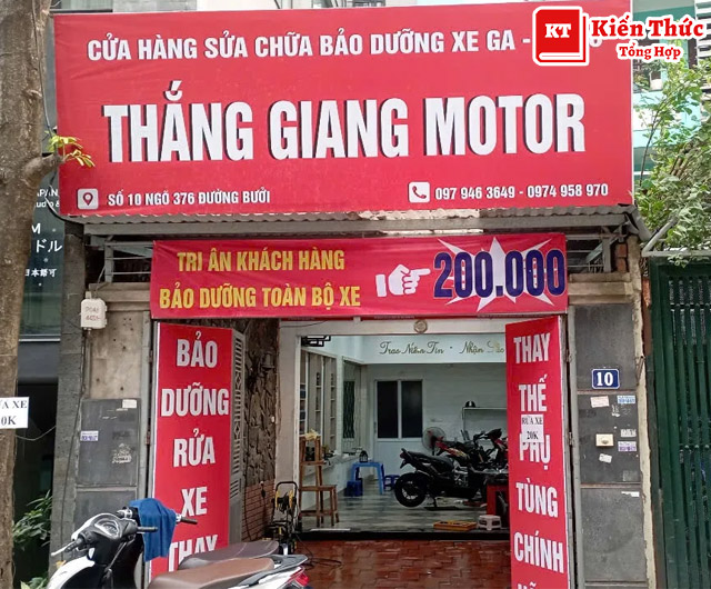 Sửa xe Thắng Giang Motor