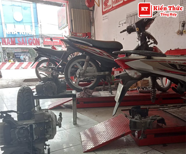 Tiệm sửa xe Thành Trung 