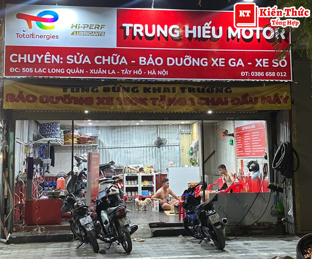 Sửa xe Trung Hiếu Motor 