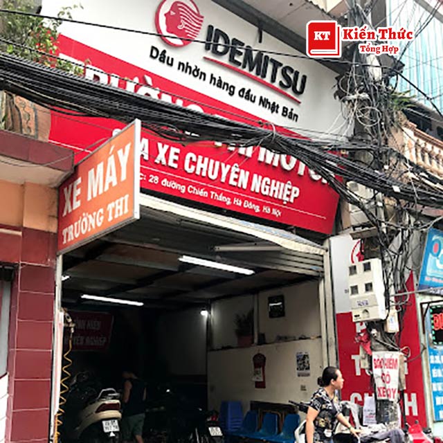 Tiệm sửa xe Trường Thi 