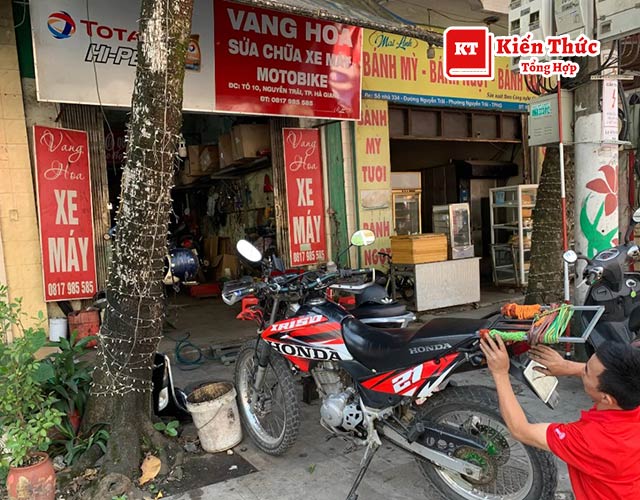 Tiệm sửa xe Tuấn Vang