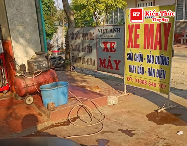 Tiệm sửa xe Việt Anh