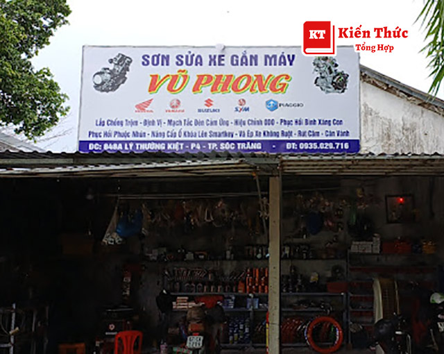 Sửa xe Vũ Phong