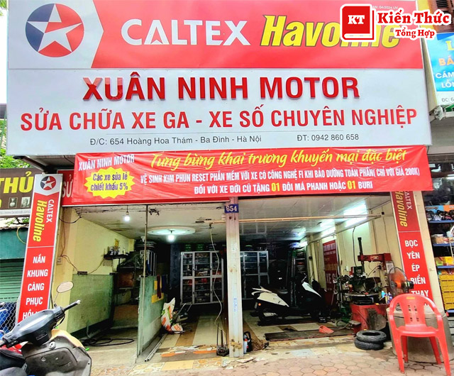 sửa xe Xuân Ninh 