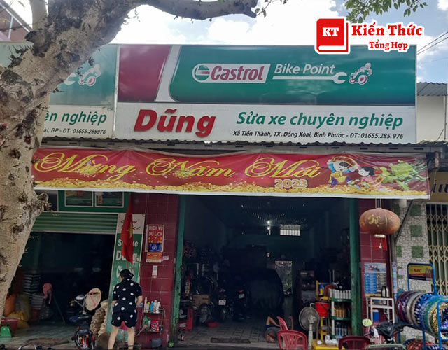 Sửa xe Dũng