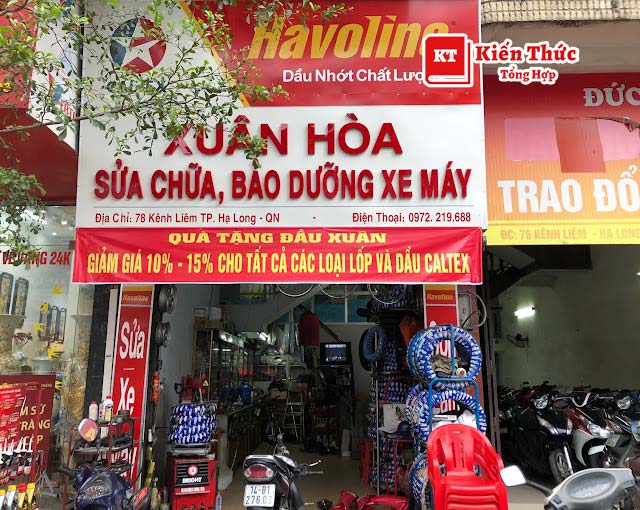 Tiệm sửa xe Duy Phương Xuân Hòa 