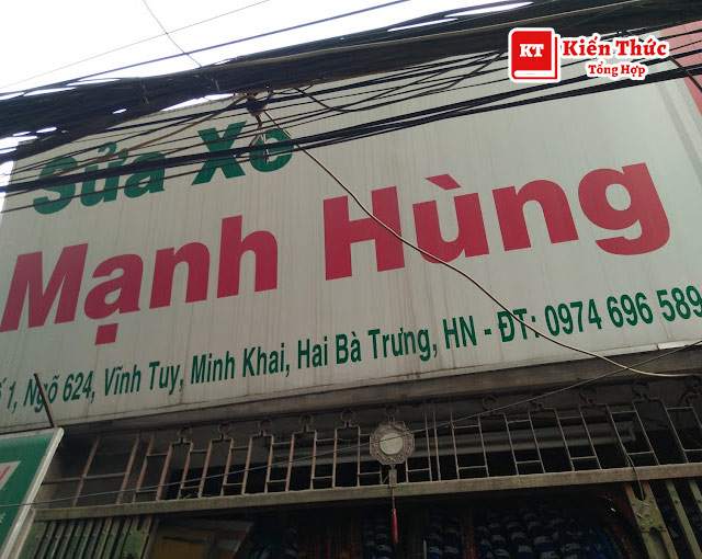 Sửa xe Mạnh Hùng