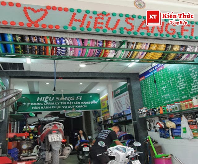 Tiệm sửa xe Hiếu Sáng Fi Quận 12