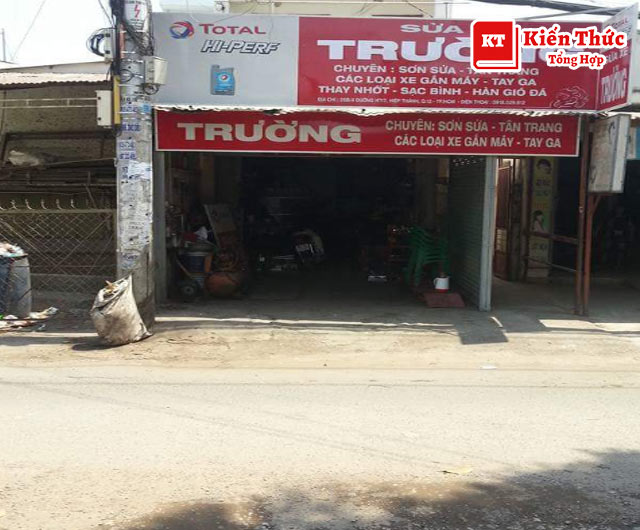Tiệm sửa xe Trường 