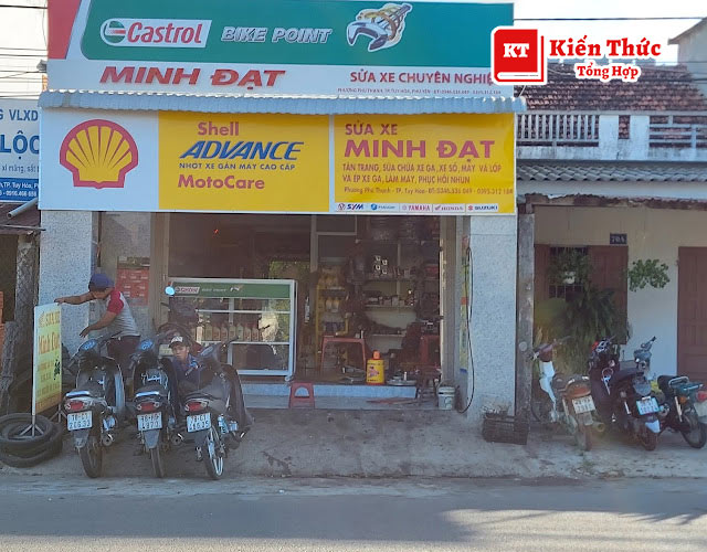 Tiệm sửa xe Minh Đạt
