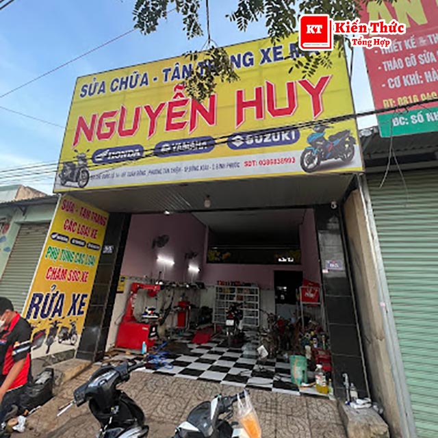 Sửa xe Nguyễn Huy
