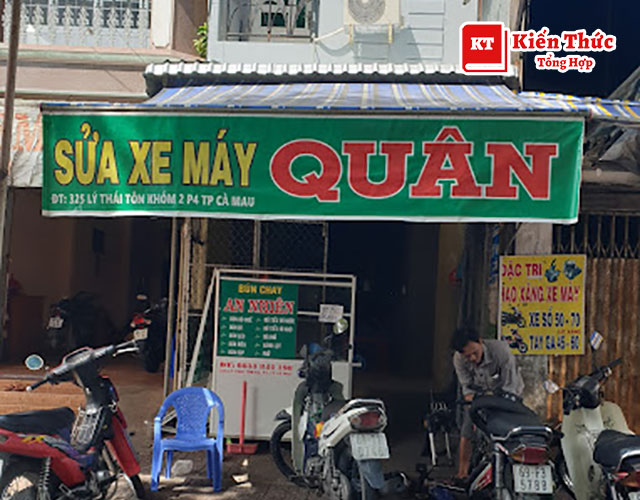 Sửa xe Quân 