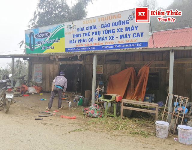 Tiệm sửa xe Trường Quỳnh