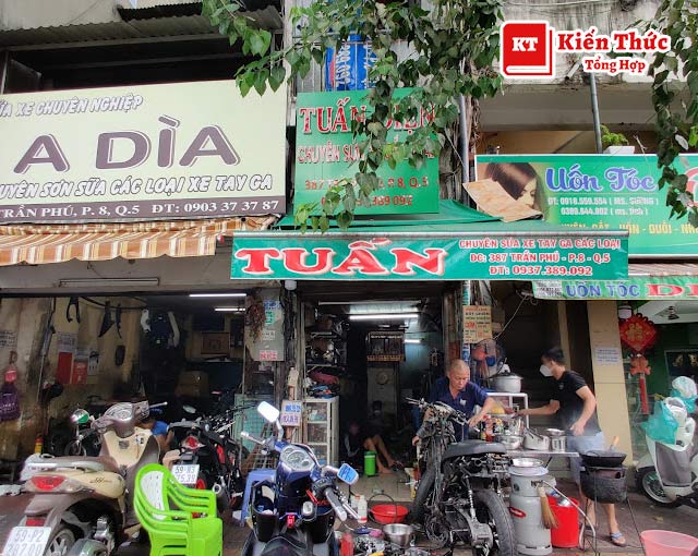 Sửa xe Tuấn Điện