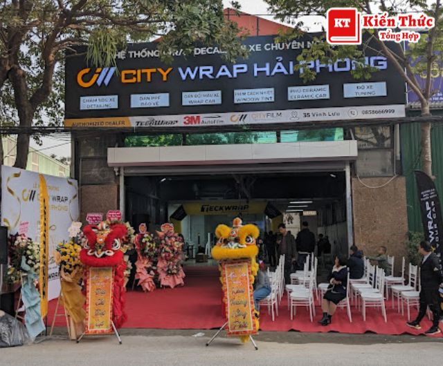 Dán decal xe máy Hải Phòng City Wrap chất lượng, uy tín