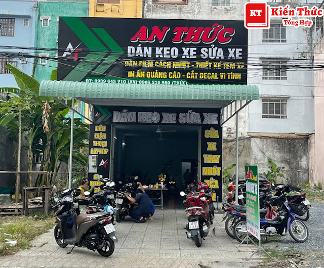 Tiệm Dán Keo Xe An Thức