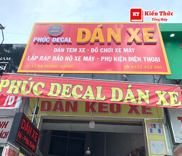 Dán Keo Xe Phúc Decal