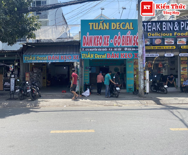 Tiệm Dán Keo Xe Tuấn Decal
