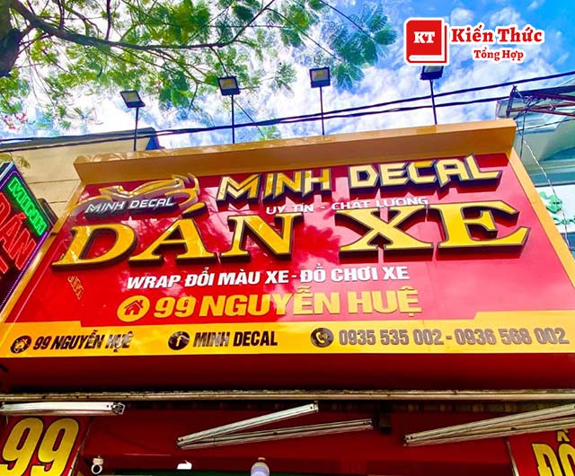 Dán Xe Minh Decal